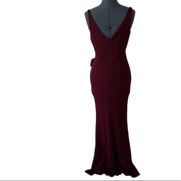 ❌SOLD❌Lulu’s Plum Purple Sleeveless Maxi Dress - Picture 5 of 15